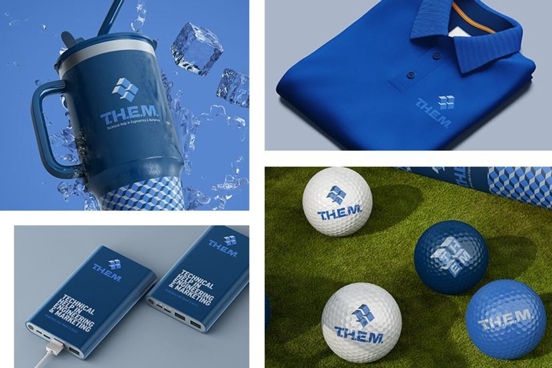T.H.E.M. branded promotional materials